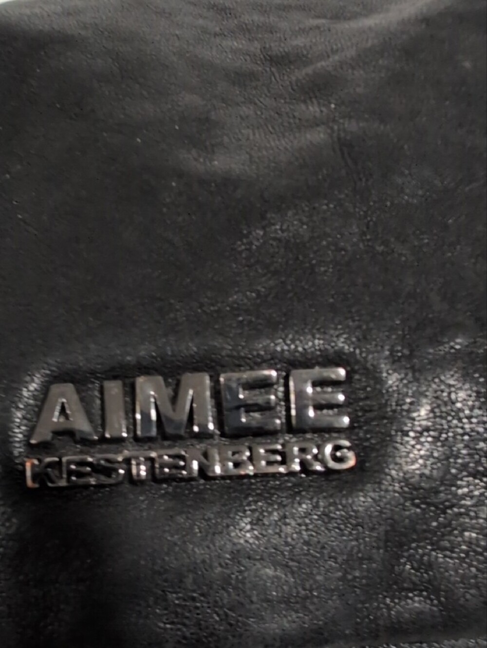 Aimee Kestenberg Black Leather & Leopard Print Crossbody Bag - Picture 3 of 16